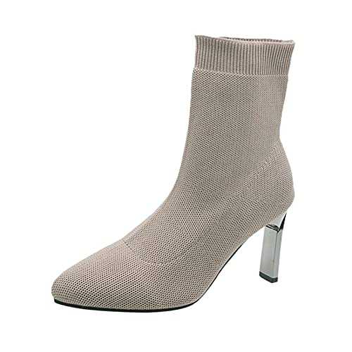 Women's Ankle Boots with Heel Short Shaft Ankle Boots Cowboy Boots Small Heel Western Boots Women Boots Autumn Flat Cowboy Boots Western Boots Women's Chunky Heel