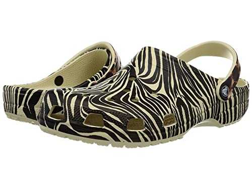 Unisex-Adult Classic Animal Print Clogs | Zebra and Leopard Shoes