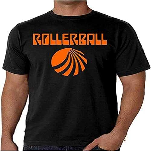 Short Men's Rollerball Sci Fi Movie James Caan Retro Vintage 70'S Cult Film T-Shirt