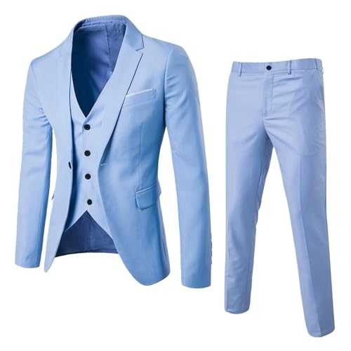 Men's Suit New and Fashion Slim Fit Colour Classic Leisure Suit Two Suits Sleeveless Vest Children