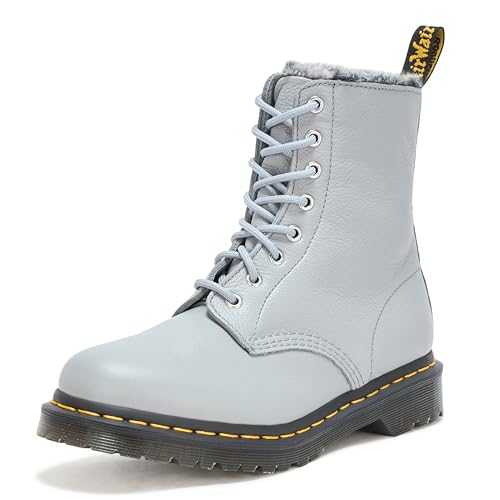 Women's 1460 Faux Fur Lined Virginia Leather Boot Fashion