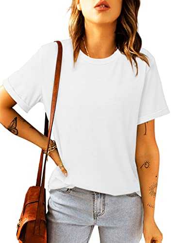 Suncife Womens Summer Casual Crewneck Basic Tshirts