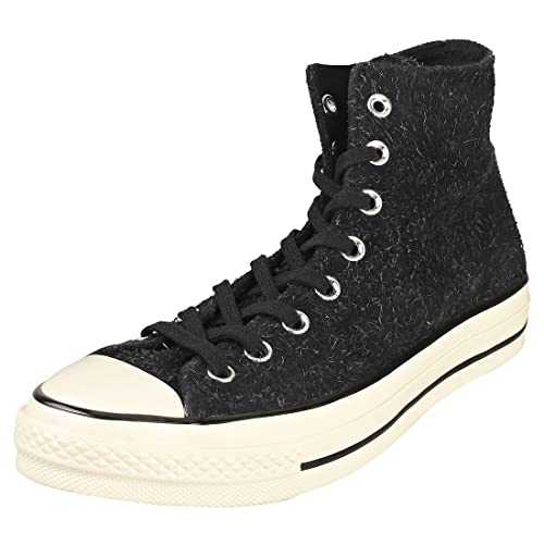 Chuck 70 HI Unisex Fashion Trainers in Black White - 8.5 UK