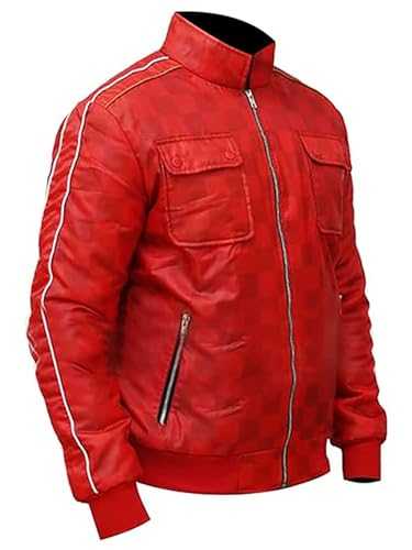 Bexhide Men's Fall Guy Bomber Stunt Team Jacket- Ryan Gosling Lightweight Stylish Jacket For Men