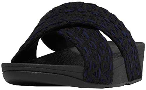 Women's Lulu Geo-Webbing Cross Slide Sandal