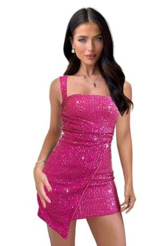 Sequin Homecoming Dresses Sparkly Short Prom Dresses for Teens 2024 Sweet 16 Photo Tiered Short Cocktail Party Gown DE78