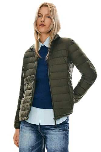 Orolay Women's Lightweight Packable Down Jacket Quilted Puffer Coat with Stand Collar