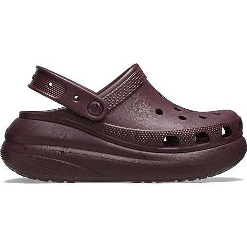 Crush Unisex Adults Clogs Dark Cherry