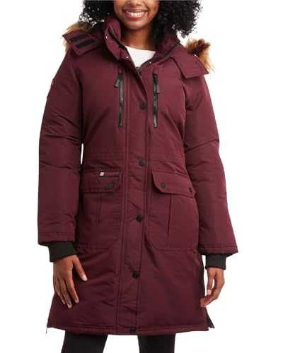 CANADA WEATHER GEAR Women's L. Short Parka Jkt-r Car Coat