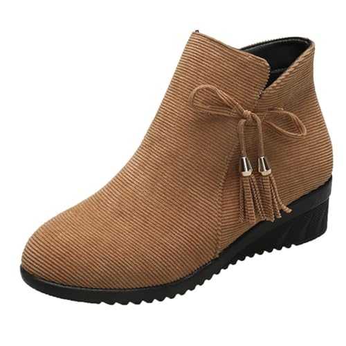 Brown S Boots For Women Ankle Boots Short Boots Single Shoes For Ladies Casual Shoes Goth Boots Women
