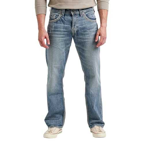 Silver Jeans Men's Gordie Loose Fit Straight Leg Jeans