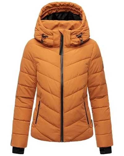 Marikoo ladies winter jacket quilted jacket warm with detachable hood Samuiaa XVI XS-3XL