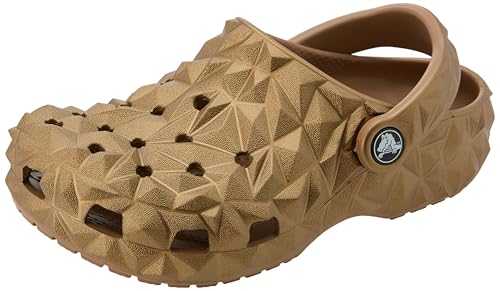 Unisex's Textured Classic Geometric Clogs, 0