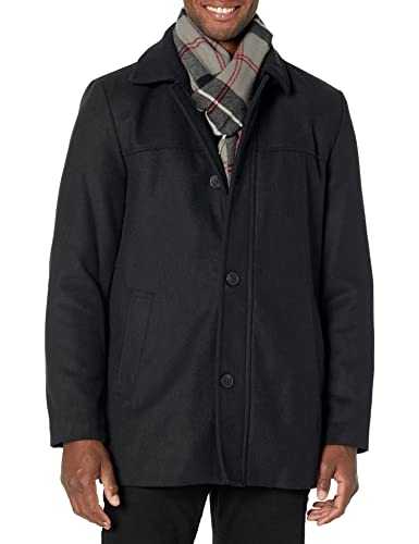 Dockers Men's Weston Wool Blend Scarf Coat