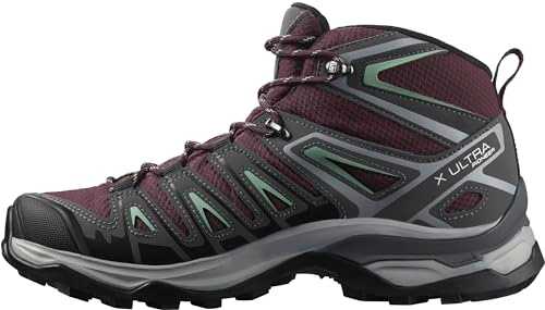 SALOMON X Ultra Pioneer Mid Gore-Tex Women's Outdoor Shoes, Waterproof, Secure foothold, and Stable & cushioned