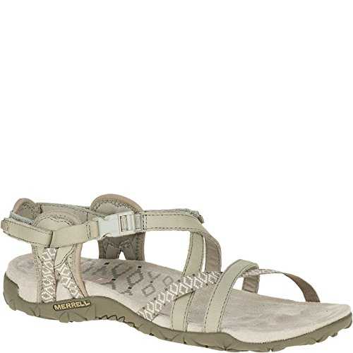 Merrell Women's Terran Lattice II Heel Sandals, Beige (Taupe), 9 UK (42 EU)