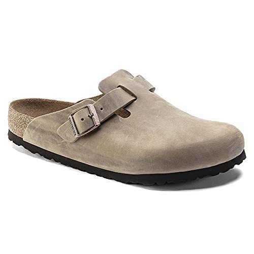 Womens Boston Soft Foodbed Clog, Tobacco Brown Oiled Leather, Size 36 N EU (5-5.5 N US Women)