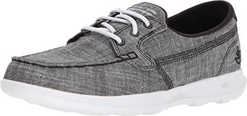 Women's Go Walk Lite-15433 Wide Boat Shoe, US