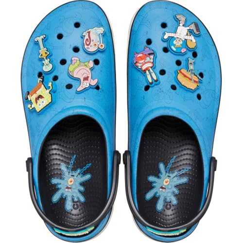 SpongeBob Off Court Clog Black Size 13 UK Men