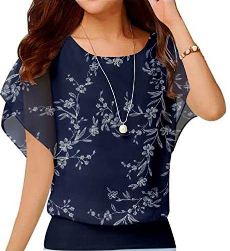 Neineiwu Women's Casual Top T-Shirt Blouse