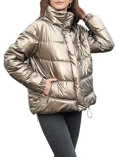 CRISSREXO Warm Jackets for Women,Lightweight Women Puffer Jacket Women,Packable Down Jacket,Womem Winter Coats