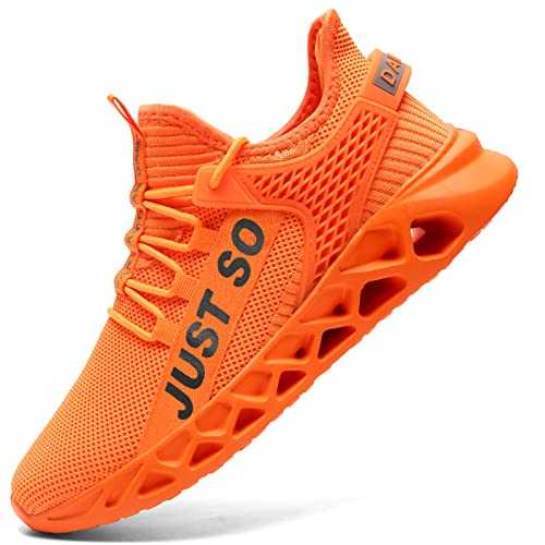 Tvtaop Mens Tennis Shoes Athletic Running Shoes Lightweight Sneakers Non Slip Walking Gym Shoes