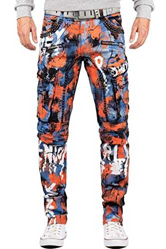 Cipo & Baxx Herren Jeans Hosen Besonders Extravagant