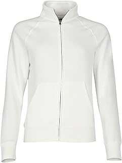 Fruit of the Loom Ladies/Womens Lady-Fit Fleece Sweatshirt Jacket