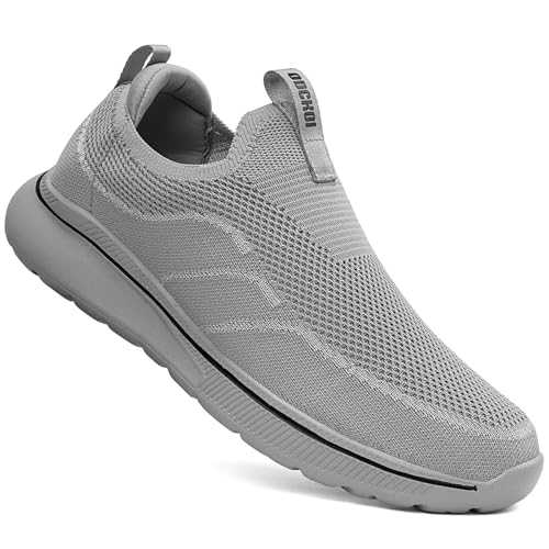 ODCKOI Mens Slip On Trainers Running Shoes Sports Sneakers Breathable Walking Sneakers Comfortable Lightweight Jogging Running Shoes Outdoor Fashion Jogging Shoes