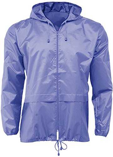G5 APPAREL Lightweight Unisex Water Resistant Plain Kagool Jacket