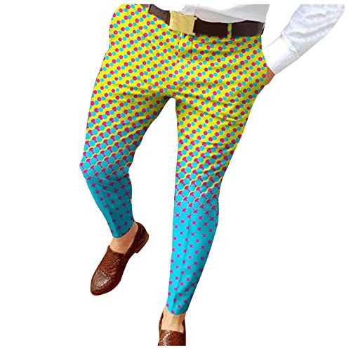 2023 Men's Chino Trousers, Checked Fabric Trousers, Slim Fit Business Chino Trousers, Straight Leg, Slim Casual Trousers, Stretch Streetwear, Casual Trousers, Printed Suit Trousers for Men, Sports