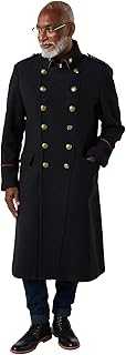 Joe Browns Men's Double-Breasted Longline Military Coat