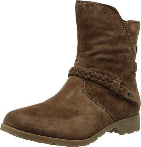 Women's Delavina Low Suede Mid Calf Boot, Desert Taupe, 5 Medium US, AD Template Size