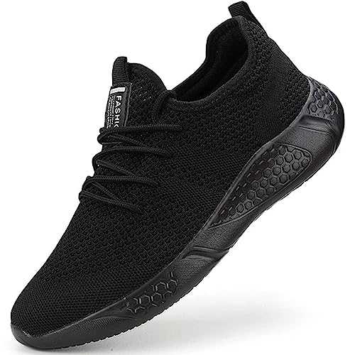 BUBUDENG Men's Trainers Running Sneakers Lightweight Outdoor Walking Shoes