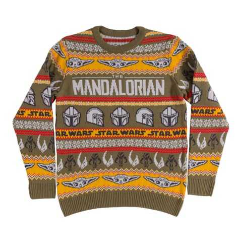 Star Wars The Mandalorian Fair Isle Knitted Jumper