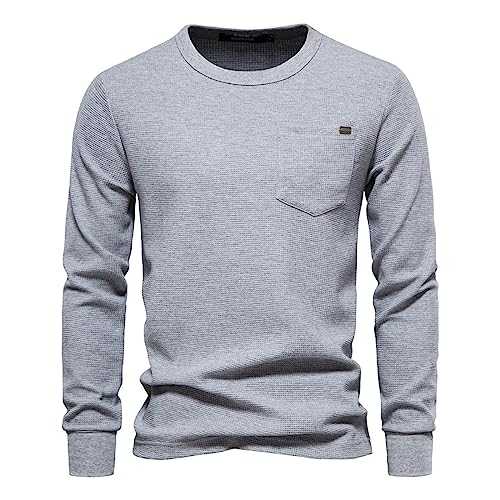 NQyIOS Mens Casual Shirts Sale Clearance Mens Henley Shirts Long/Short Sleeve T-Shirts Front Placket Casual Plain Shirt Tops Mens Casual Jumper Tunic Blouse