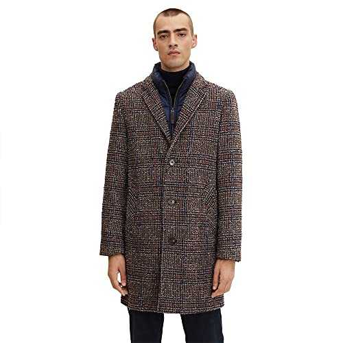 TOM TAILOR Men's 2 in 1 Wool Coat