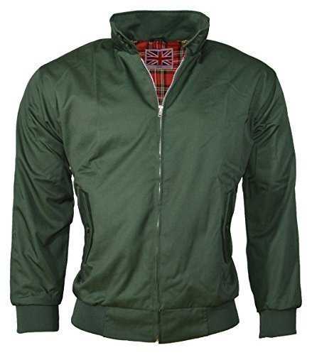 Raiken Classic Retro Style Bomber Harrington Jacket