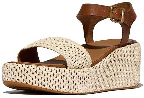 Women's Platfforms Woven Wedge Ankle-Strap Sandals