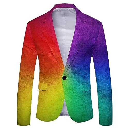 Men's Suits Casual Slim Fit Light Linen Casual Patchwork Lapel Leisure Suit One Button Tuxedo Homecoming Blazers Versatile Jacket Tops for Men