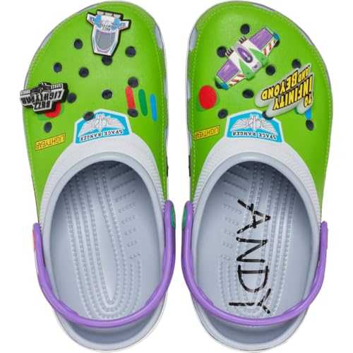 Buzz Lightyear Classic Clog Blue Grey Size 11 UK Men