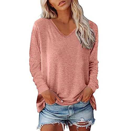 Generisch Women Cap Sleeve Blouse Summer Casual Tops V Neck Solid Color Casual Shirts Loose Fit Tops Glitter