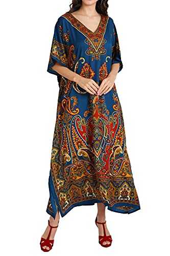 Miss Lavish London Women's Kaftan Dresses, Sizes S-3XL, Regular & Plus Size Kaftans