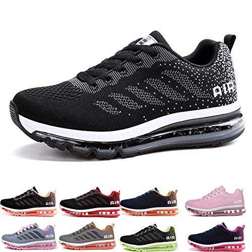 Men Women Shock Absorbing Air Running Shoes Trainers for Multi Sport Athletic Jogging Fitness