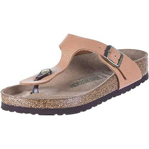 Unisex's Gizeh Earthy Pecan Veg, Birkibuc Flip-Flop, 5