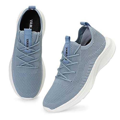 VAMJAM Mens Running Walking Trainers Sneaker Athletic Gym Fitness Sport Shoes Lightweight Casual Working Jogging Outdoor Shoe