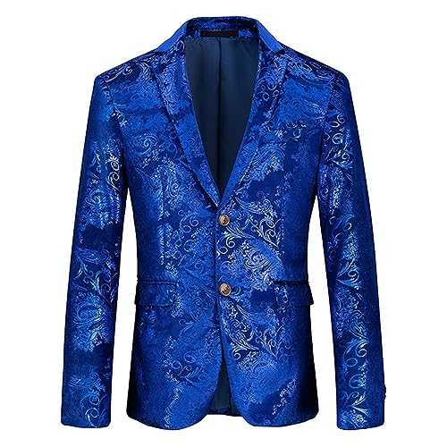 COOFANIN Men's Suits & Blazers Tweed UK Sales Clearance Mens Tuxedo Suit Set Lightweight Blazer Men Slim Blazer for Man Casual Blazers for Men Fashion