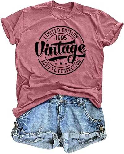 30th Birthday Shirts Women Vintage 1994 T Shirt Thirty Years Old Tshirt 30th Birthday Gifts for Her