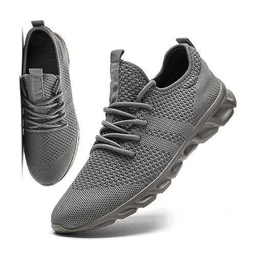 Men's Road Running Shoes Running Shoes Trainers Casual Sports Shoes Trail Running Fitness Shoes for Outdoor Jogging Gym Tennis Walking Shoes Fashion