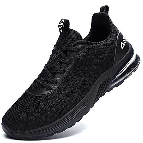 AUPERF Men's Air Running Shoes Lightweight Breathable Workout Footwear Walking Sports Tennis Sneaker